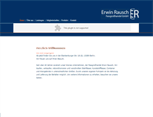 Tablet Screenshot of erwin-rausch.de